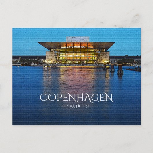 Kopenhagen Briefkaart (Voorkant)