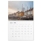Kopenhagen Denemarken 2026 Kalender (Mar 2026)