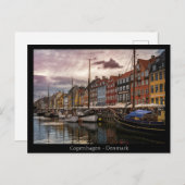 Kopenhagen, Denemarken Briefkaart (Voorkant / Achterkant)