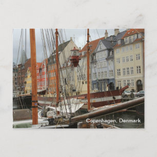 Kopenhagen, Denemarken Briefkaart