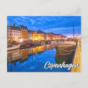 Kopenhagen, Denemarken Briefkaart