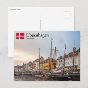 Kopenhagen Denemarken Briefkaart