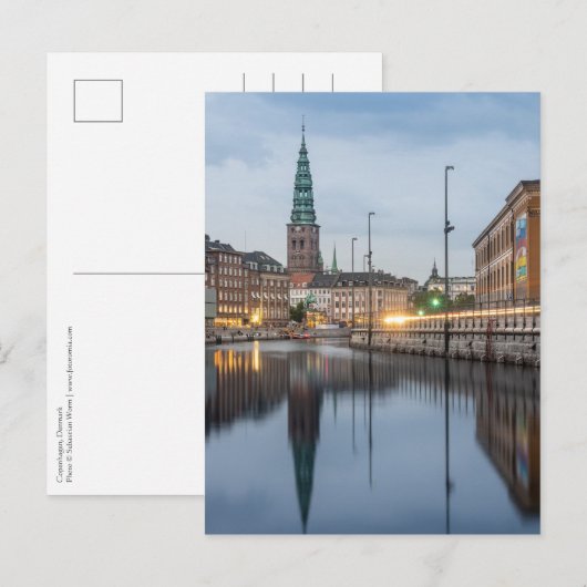Kopenhagen Denemarken Briefkaart (Voorkant / Achterkant)
