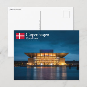 Kopenhagen Denemarken Briefkaart