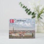 Kopenhagen Denemarken Briefkaart (Staand voorkant)