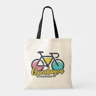 Kopenhagen Denemarken Fietsen Tote Bag