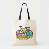 Kopenhagen Denemarken Fietsen Tote Bag (Voorkant)