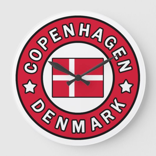 Kopenhagen Denemarken Grote Klok (Voorkant)