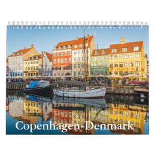 Kopenhagen-Denemarken Kalender