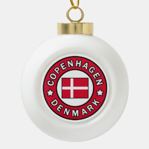 Kopenhagen Denemarken Keramische Bal Ornament