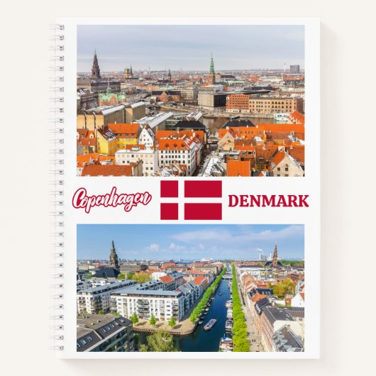 Kopenhagen Denemarken Notitieboek (Voorkant)
