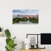 Kopenhagen Denemarken Poster (Thuiskantoor)