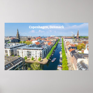 Kopenhagen Denemarken Poster