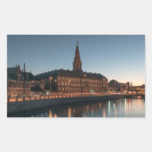 Kopenhagen Denemarken Rechthoekige Sticker (Voorkant)