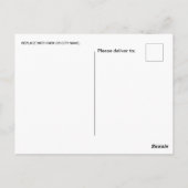 Kopenhagen Denemarken Reizen  stad Europa Briefkaart (Achterkant)