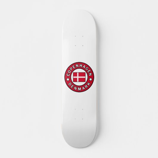 Kopenhagen Denemarken Skateboard (Voorkant)