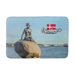 Kopenhagen Denemarken Zeemeermin Badmat