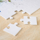 Kopenhagen Denmark Skyline Legpuzzel (Zijkant)