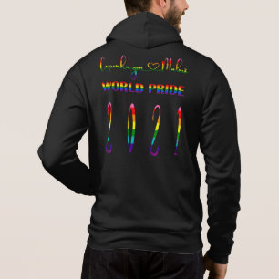 Kopenhagen en Malmö LGBTQ World Pride 2021 Hoodie