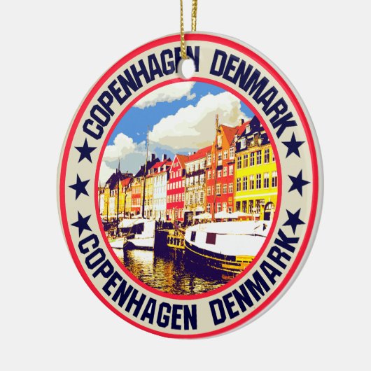 Kopenhagen Keramisch Ornament (Links)