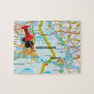 Kopenhagen, Kopenhagen, Kopenhagen, Denemarken Legpuzzel