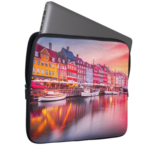 Kopenhagen Laptop Sleeve (Voorkant Rechts)