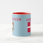 Kopenhagen Mok Crest & Flag (Midden)