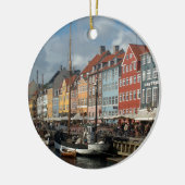 Kopenhagen Nyhavn Keramisch Ornament (Links)