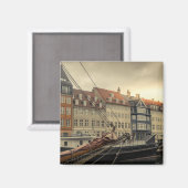 Kopenhagen Nyhavn Magneet (Voorkant / Achterkant)