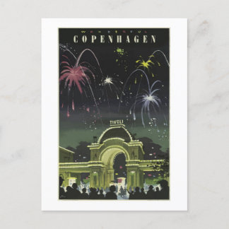 Kopenhagen Tivoli Briefkaart