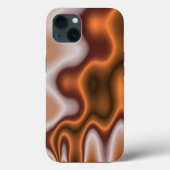 Koper: Bi Polar-gemolten koper Case-Mate iPhone Case (Achterkant)