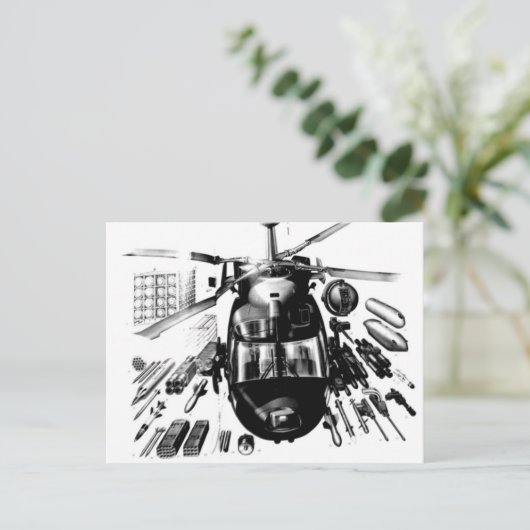 Koper Briefkaart (Staand voorkant)