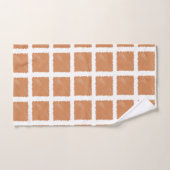Koper Bruin Schets Bad Handdoek (Handdoek)