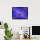 Koper Butterflies Print (Thuiskantoor)