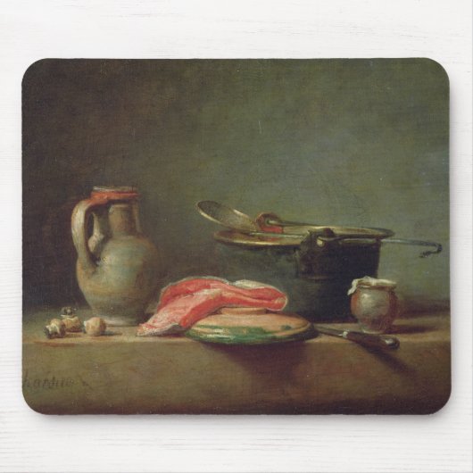 Koper Cauldron met Pitcher Muismat (Voorkant)