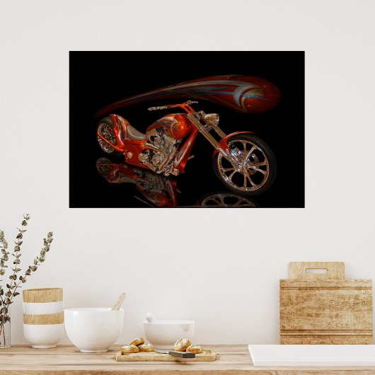 Koper Chopper Poster (Keuken)