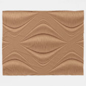 Koper Contour Fleece Deken (Voorkant (Horizontaal))