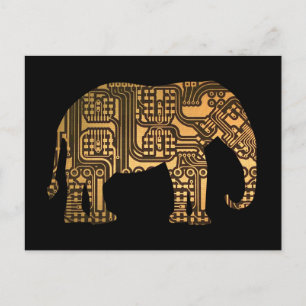 Koper Elephant Circuit Briefkaart