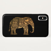 Koper Elephant Circuit Case-Mate iPhone Case (Achterkant (horizontaal))
