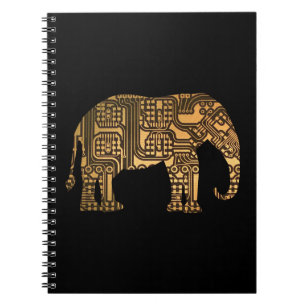 Koper Elephant Circuit Notitieboek