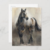 Koper en nikkel briefkaart (Voorkant / Achterkant)