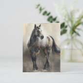 Koper en nikkel briefkaart (Staand voorkant)