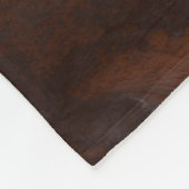 Koper en Roest Fleece Deken (Hoek)