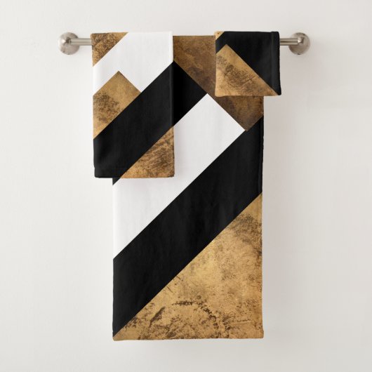 Koper Geometrisch Chic Bad Handdoek (Insitu)