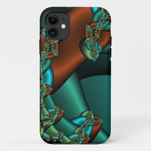 Koper Groen Case-Mate iPhone Case (Achterkant)