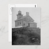 Koper Harbour-vuurtoren Briefkaart (Voorkant / Achterkant)