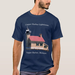 Koper Harbour vuurtoren donker shirt