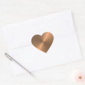 Koper Hart Sticker (Envelop)
