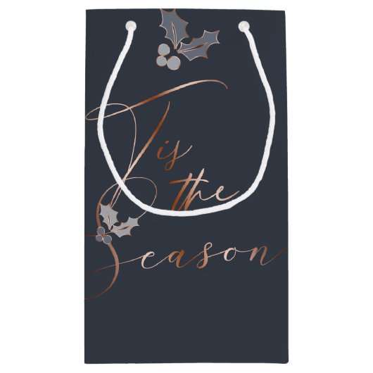 Koper is het seizoen op blauw met Holly Klein Cadeauzakje (Achterkant)