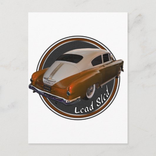 koper-laagkoper van pontiac briefkaart (Voorkant)